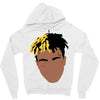 abstract design of xxxtentacion Zipper Hoodie