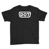 2x dot sticker vinyl decal d.o Youth Tee