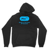 nerdy to the power of awesome Unisex Hoodie