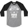 Awesome Nana Looks Like 3/4 Sleeve Shirt