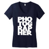 gift for photographer Women's V-Neck T-Shirt