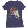 pizza rat Ladies Fitted T-Shirt