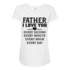 I Love You Father Maternity Scoop Neck T-shirt