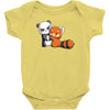 panda hug Baby Bodysuit