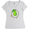 grow a pear Women's Triblend Scoop T-shirt