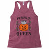 halloween pumpkin queen Racerback Tank