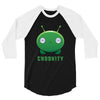 Final Space Chookity 3/4 Sleeve Shirt