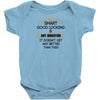 Smart Good Looking Art Director Doesnt Get Better Than Baby Onesie