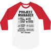 Project Manager 3/4 Sleeve Shirt