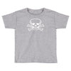 skull rock music gift new Toddler T-shirt