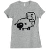 sheep shgger Ladies Fitted T-Shirt