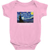 Vincent Van Gogh The Starry Night Baby Bodysuit