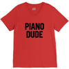 Piano Dude V-Neck Tee