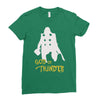 god of thunder Ladies Fitted T-Shirt