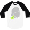 fart ghost 3/4 Sleeve Shirt