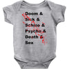 the heads Baby Onesie