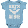 bats are awesome Baby Onesie
