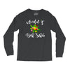 world's best sister with flowers. Long Sleeve Shirts