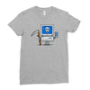blue screen of death Ladies Fitted T-Shirt