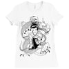 japanese dragon Ladies Fitted T-Shirt