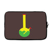 rasta bong water pipe slide insert stem filtered Laptop sleeve