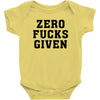 Zero Fucks Given Baby Bodysuit