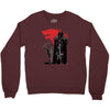 the king and the white wol Crewneck Sweatshirt