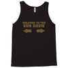 welcome to the gun show ron burdundy anchorman inspired gift funny Tank Top