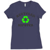recycled hipster Ladies Fitted T-Shirt
