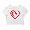 love back Crop Top