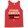Uterine Cancer Awareness I Wear Peach For Some Special To Me Tank Top