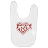 pizza my heart Baby Bibs