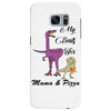 mama &amp; pizza dinasour Samsung Galaxy S7 Edge
