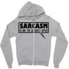 sarcasm services (2) Zipper Hoodie
