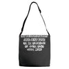 my people skills are just fine Adjustable Strap Totes