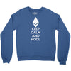 Keep Calm And Hodl Ethereum Crewneck Sweatshirt