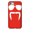 aviator sunglasses horseshoe fu manchu biker mustache iPhone 8
