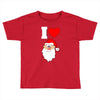 i love santa noel Toddler T-shirt