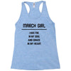March Girl Racerback Tank