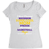 I Never Dreamed I'd Grow Up To Be A Super Cool Mom Of A Freaking Aweso Women's Triblend Scoop T-shirt