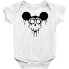 dead mickey mouse halloween Baby Onesie