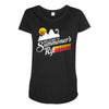 summoners rift Maternity Scoop Neck T-shirt