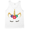 unicorn face Tank Top