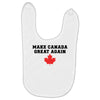 Make Canada Great Again Baby Bibs