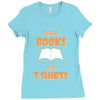 humor book t shirt Ladies Fitted T-Shirt