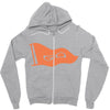 go flag Zipper Hoodie
