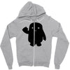 adipose dr who Zipper Hoodie