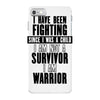 i am warrior iPhone 7 Case
