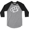 brass knuckles 3/4 Sleeve Shirt