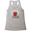 lucky devil gambling cards Racerback Tank